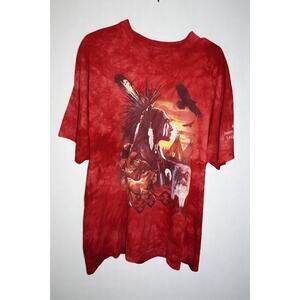 Vintage The Mountain Native American Wolf Horse Tee 2XL – AVI Resort Casino Tie